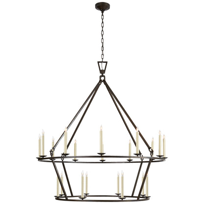 Chapman & Myers Darlana Two-Tier Chandelier