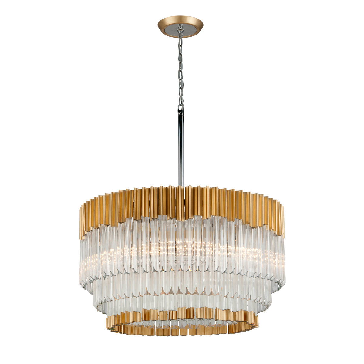 Charisma 8-Light Unique / Statement Tiered Chandelier
