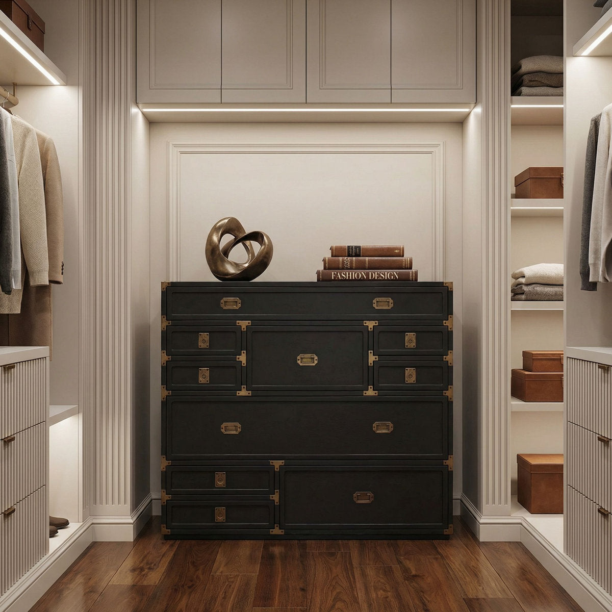 Charles 10 - Drawer Solid Wood Dresser