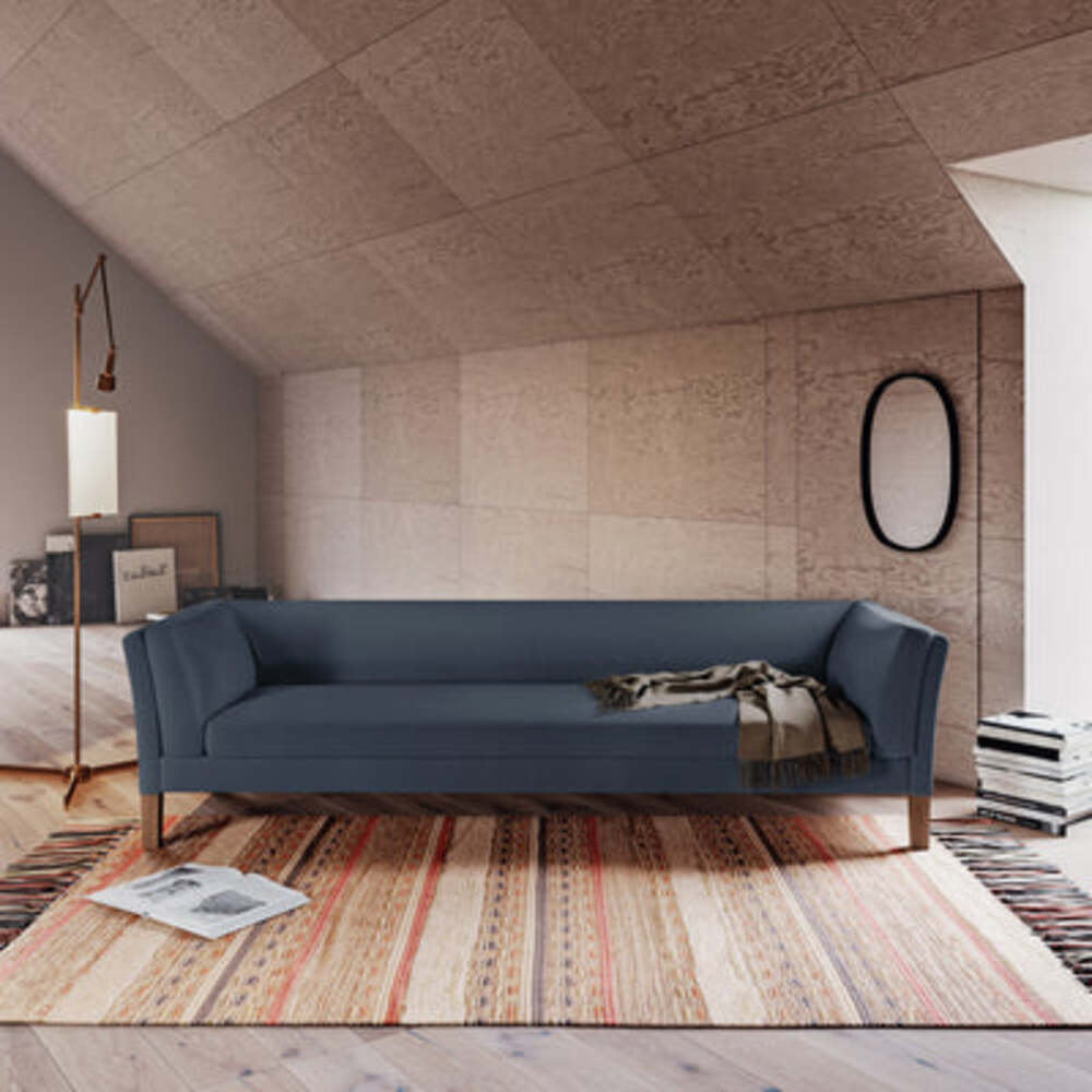 Charlton Flared Shelter-Arm Sofa