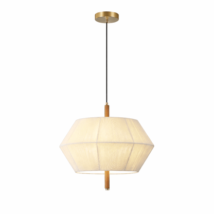 Soren Linen Geometric Pendant Lamp