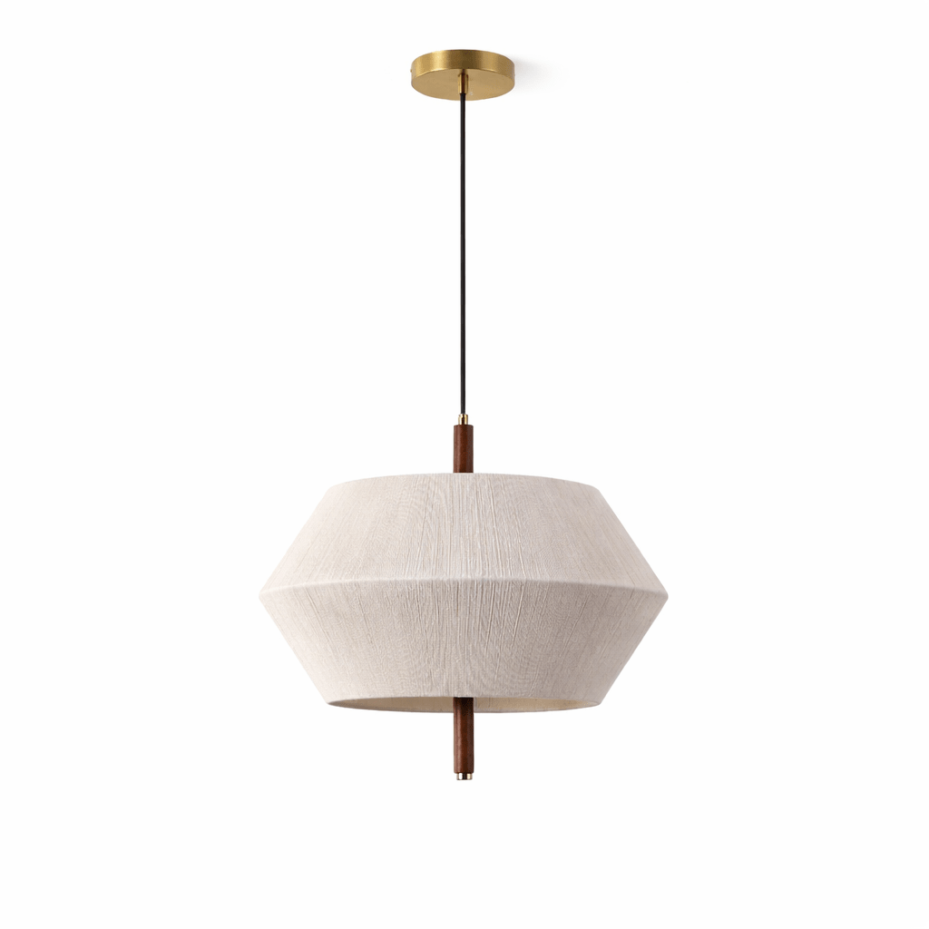 Soren Linen Geometric Pendant Lamp