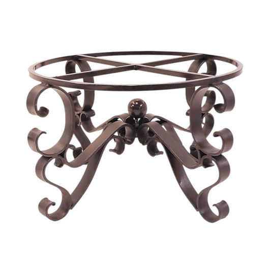 Chic Luxury Ranch Mesquite Wood Round Coffee Table Model 1237 Aaa