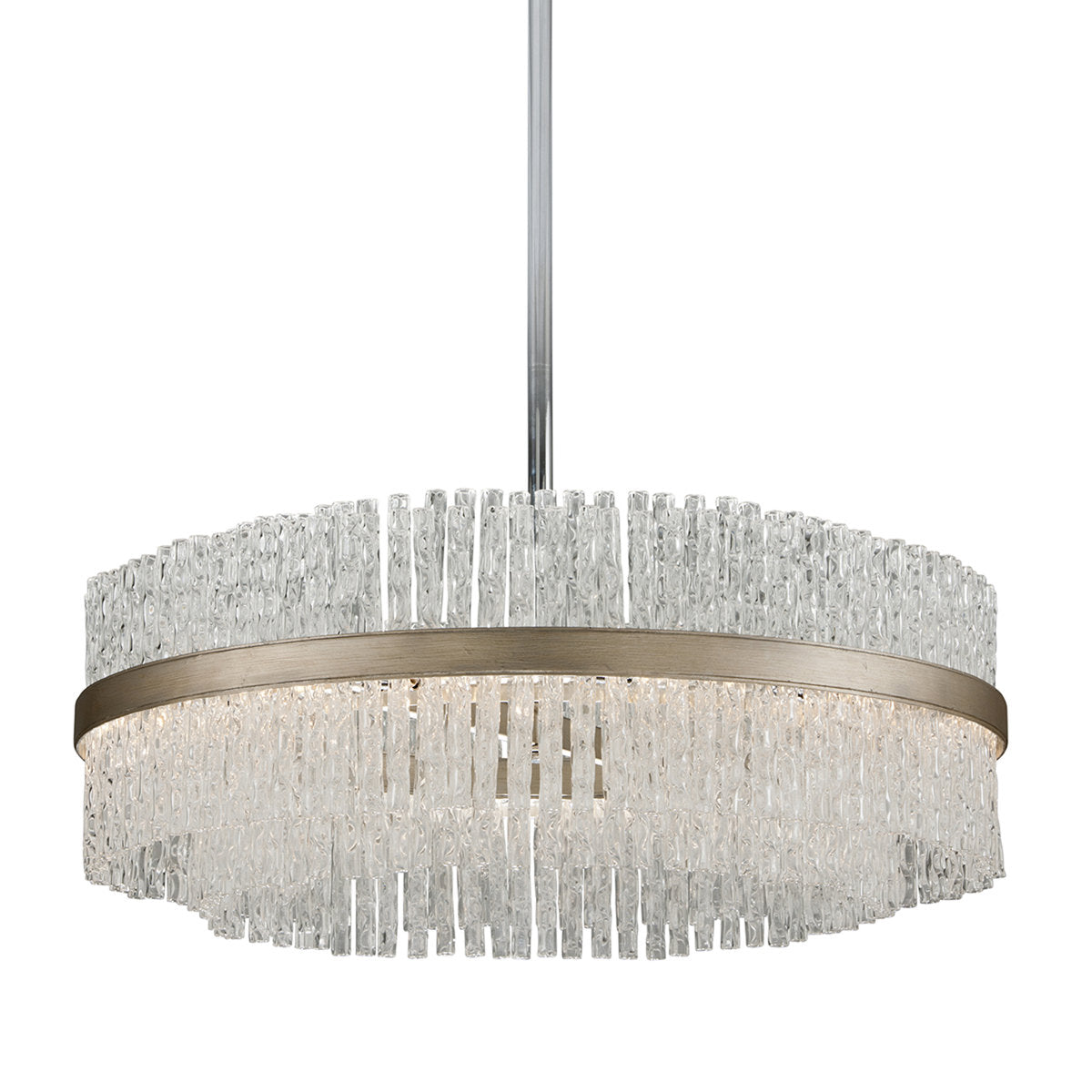Chime 4 - Light Shaded Drum Chandelier