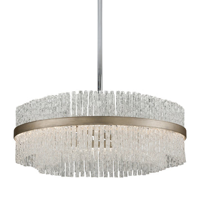 Chime 4 - Light Shaded Drum Chandelier