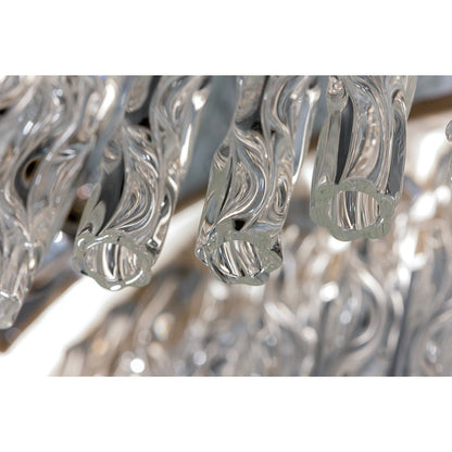 Chime 8-Light Unique / Statement Wagon Wheel Chandelier