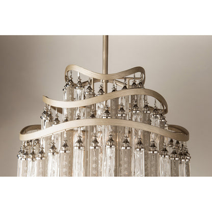 Chimera 3-Light Unique / Statement Tiered Chandelier