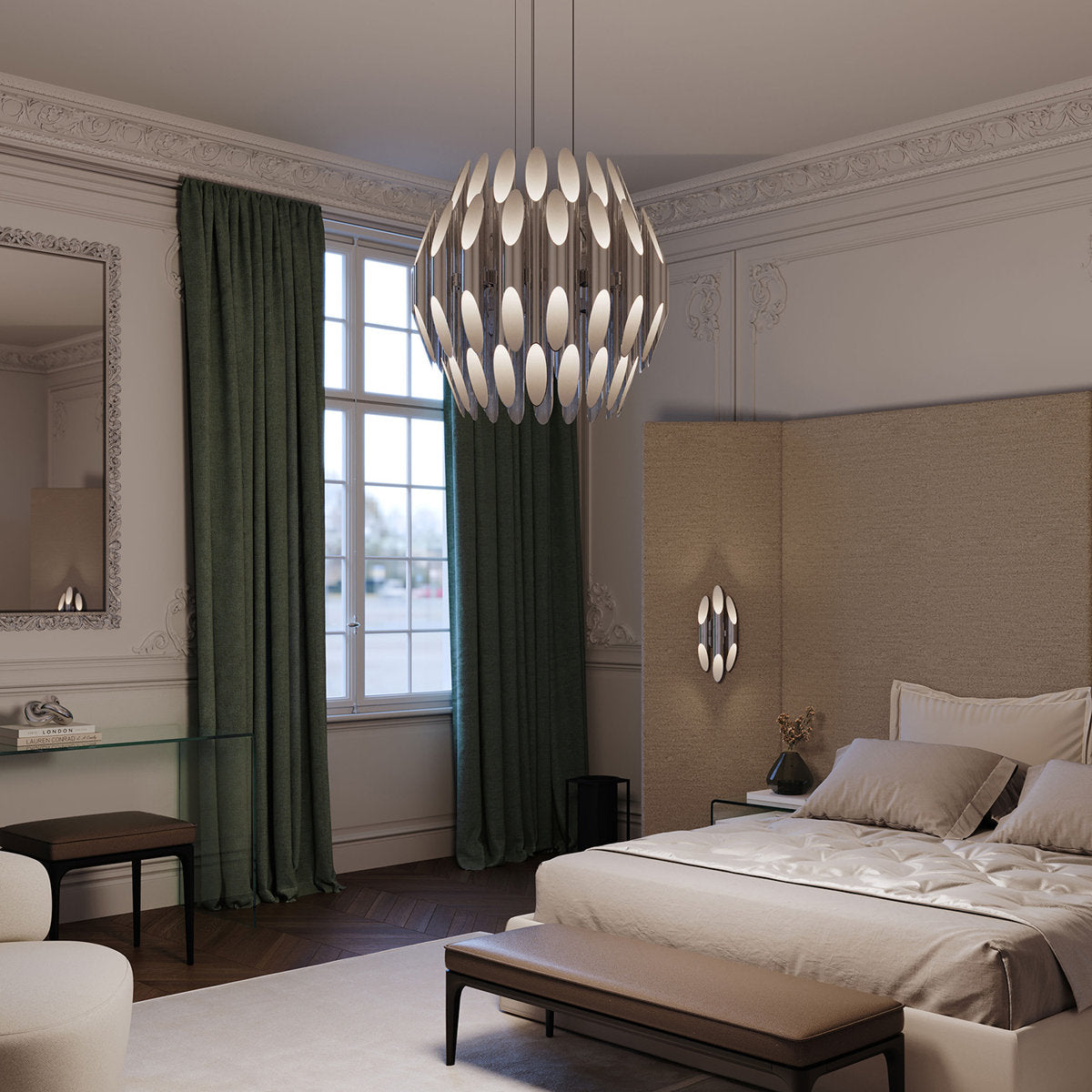 Chimes 72 - Light LED Chandelier