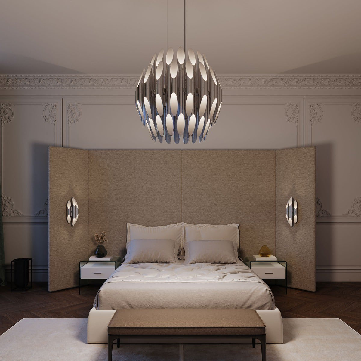 Chimes 72 - Light LED Chandelier