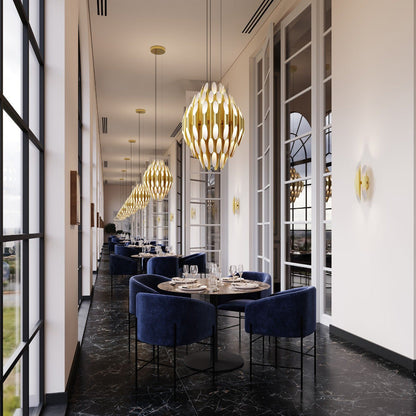 Chimes 90 - Light LED Chandelier