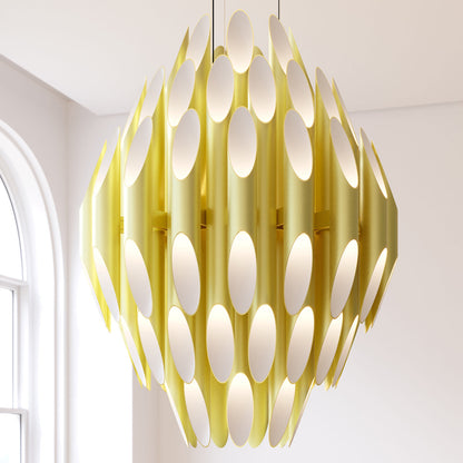 Chimes 90 - Light LED Chandelier
