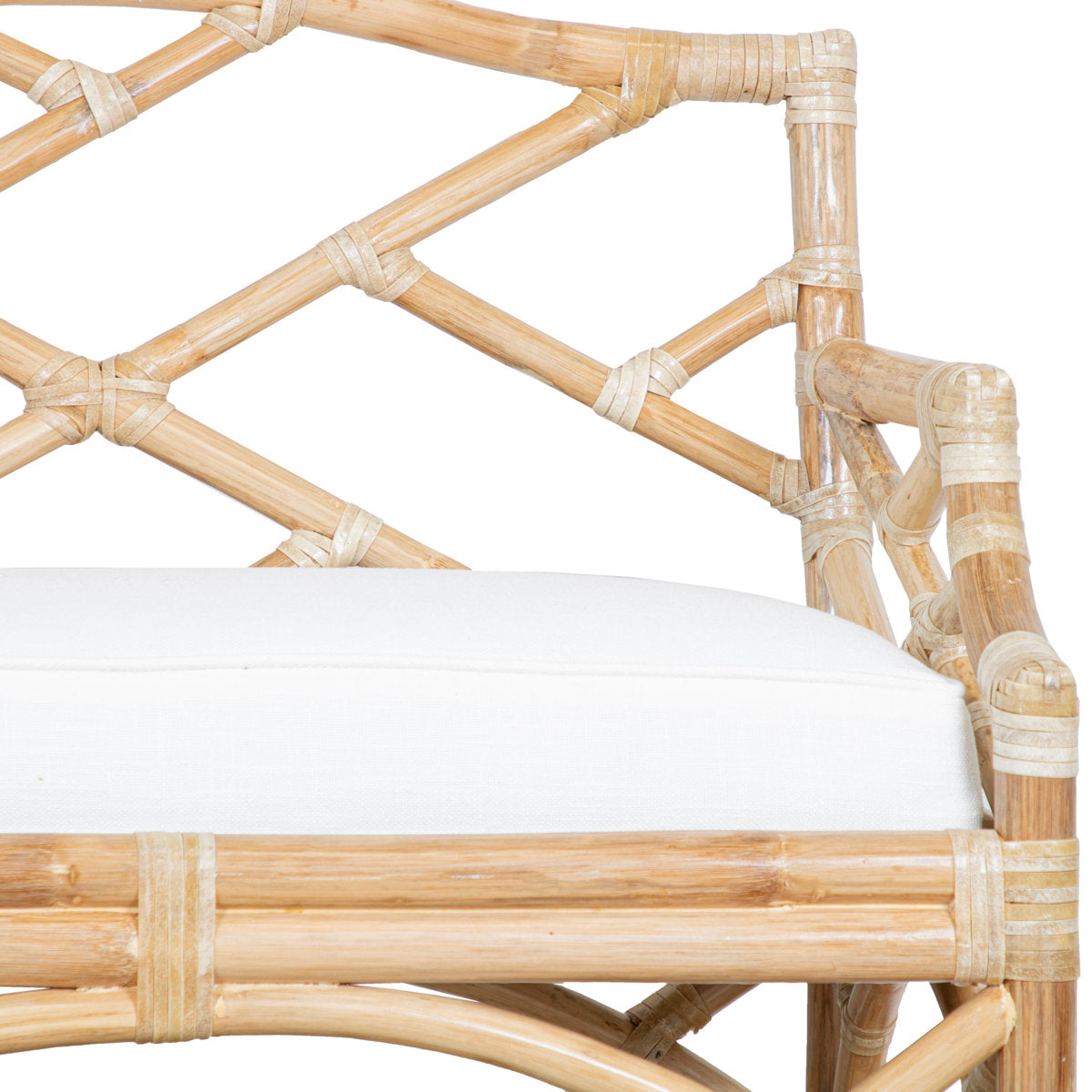 Chippendale Upholstered Bench