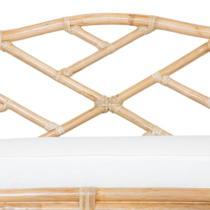 Chippendale Upholstered Bench
