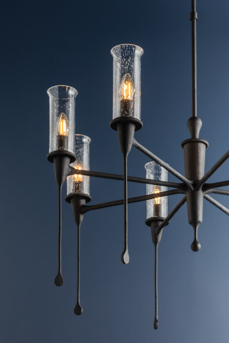 Chisel 8 Light Chandelier