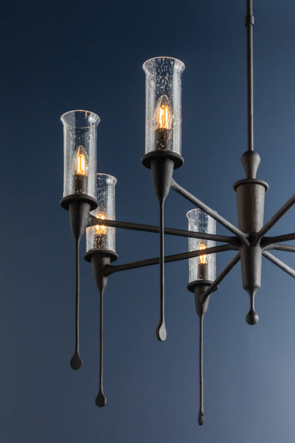 Chisel 8 Light Chandelier