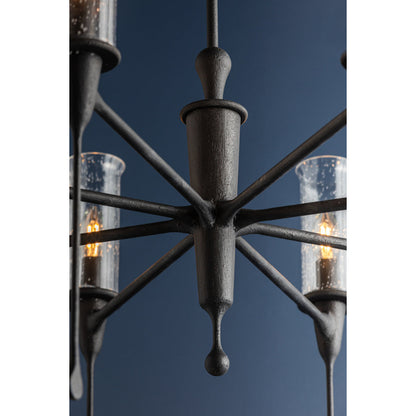 Chisel 8 Light Chandelier