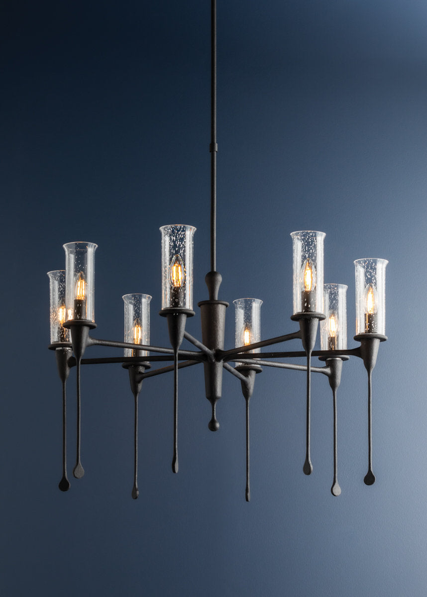 Chisel 8 Light Chandelier