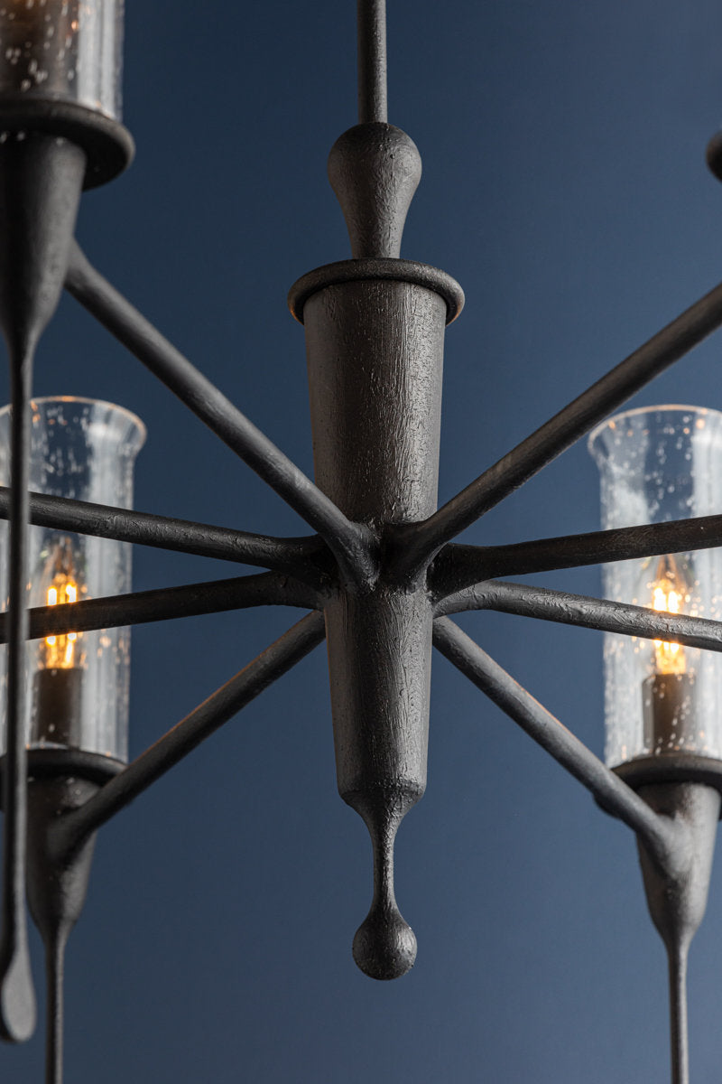 Chisel 8 Light Chandelier