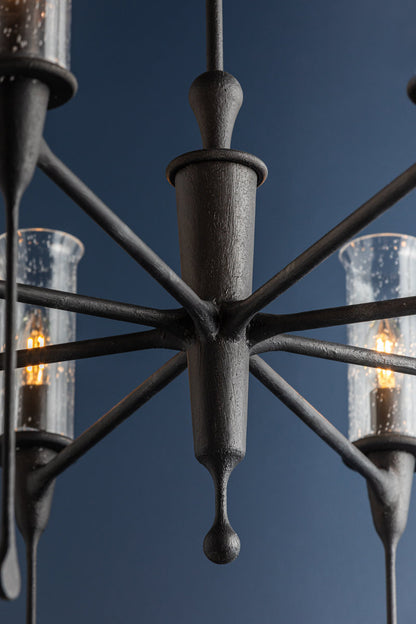Chisel 8 Light Chandelier
