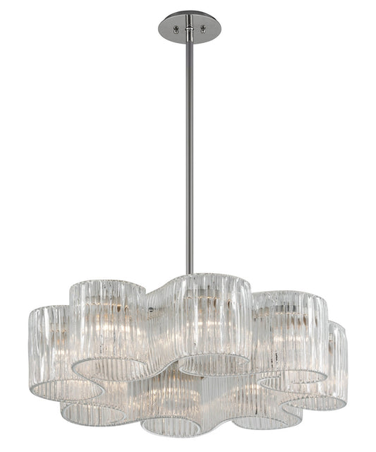 Circo 8 - Light Unique / Statement Wagon Wheel Chandelier