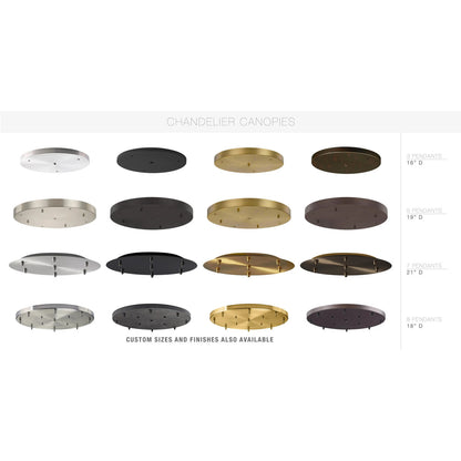 Clay 8 - Light Chandelier