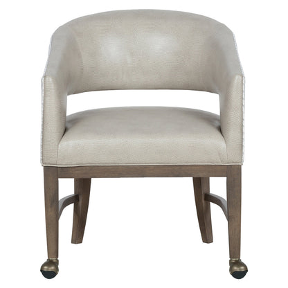 Cleo Leather Grande Arm Chair