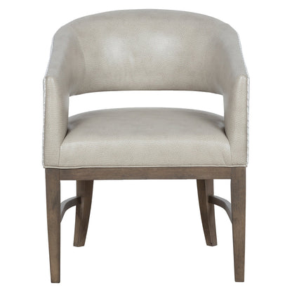 Cleo Leather Grande Arm Chair