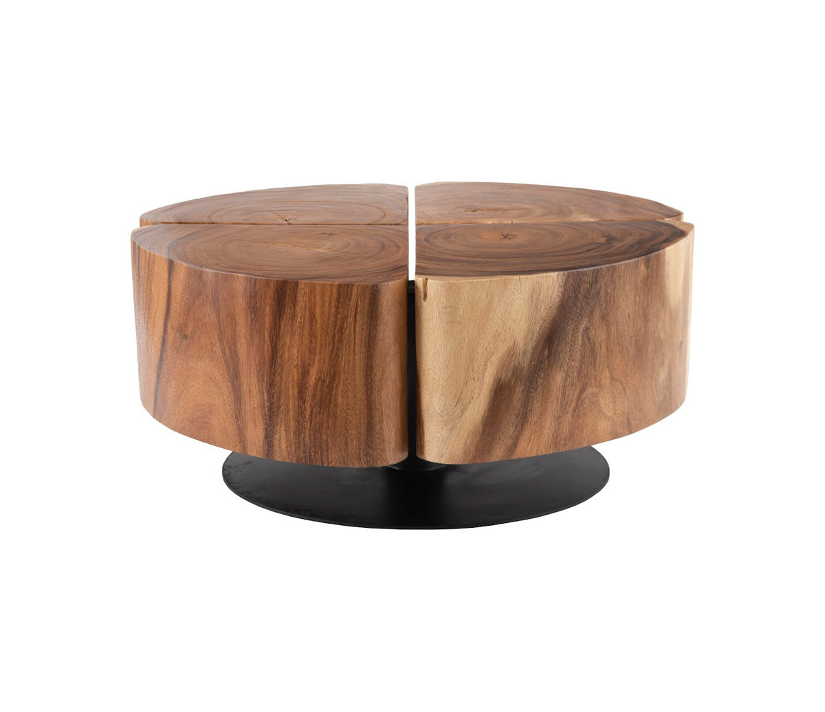 Clover Core Coffee Table, Natural
