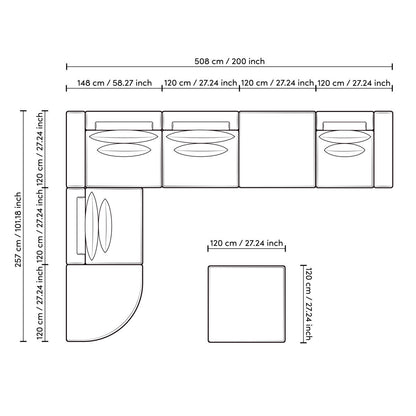 Club Modular Sectional