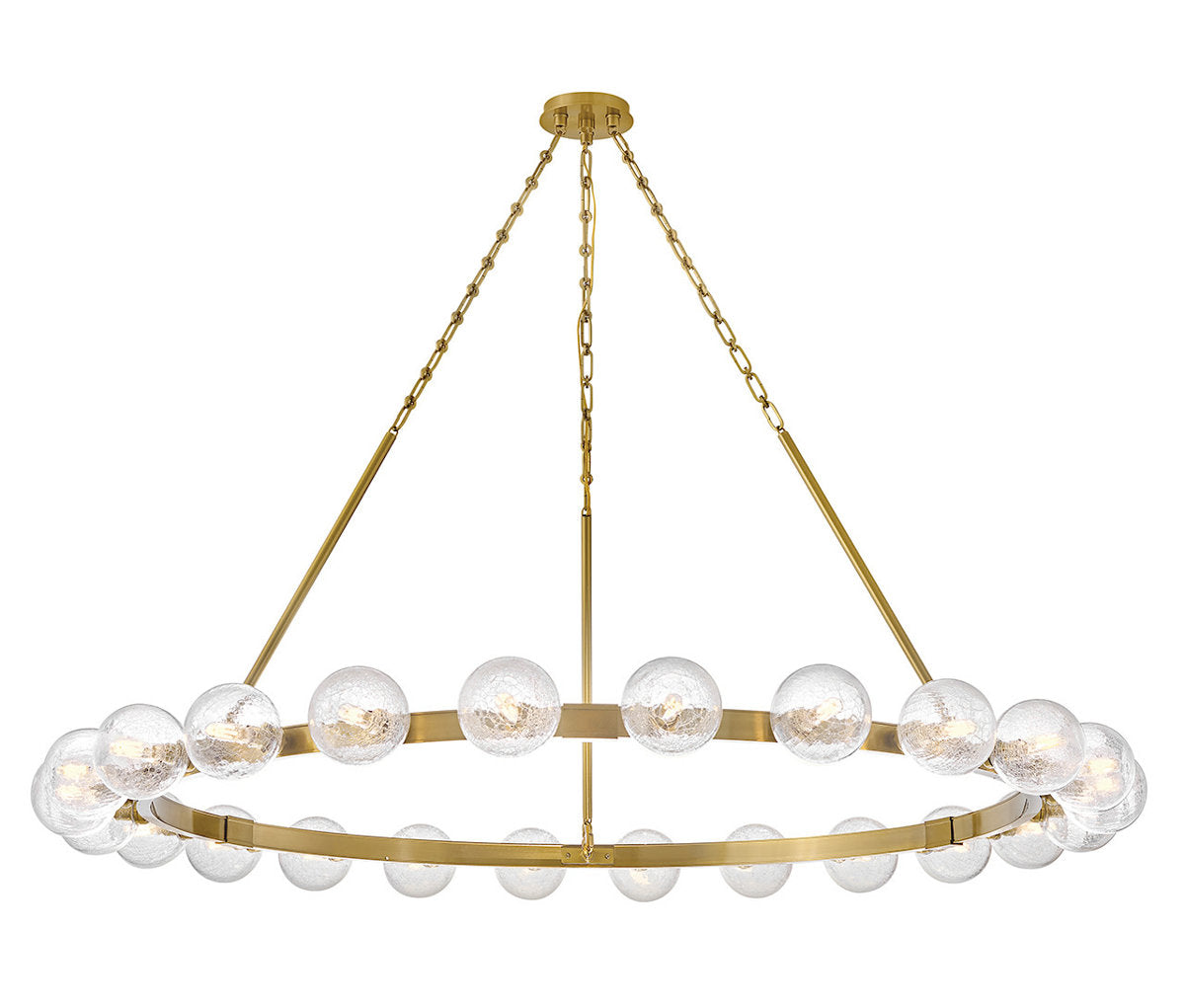 Coco 24 - Light Steel Dimmable Wagon Wheel Chandelier