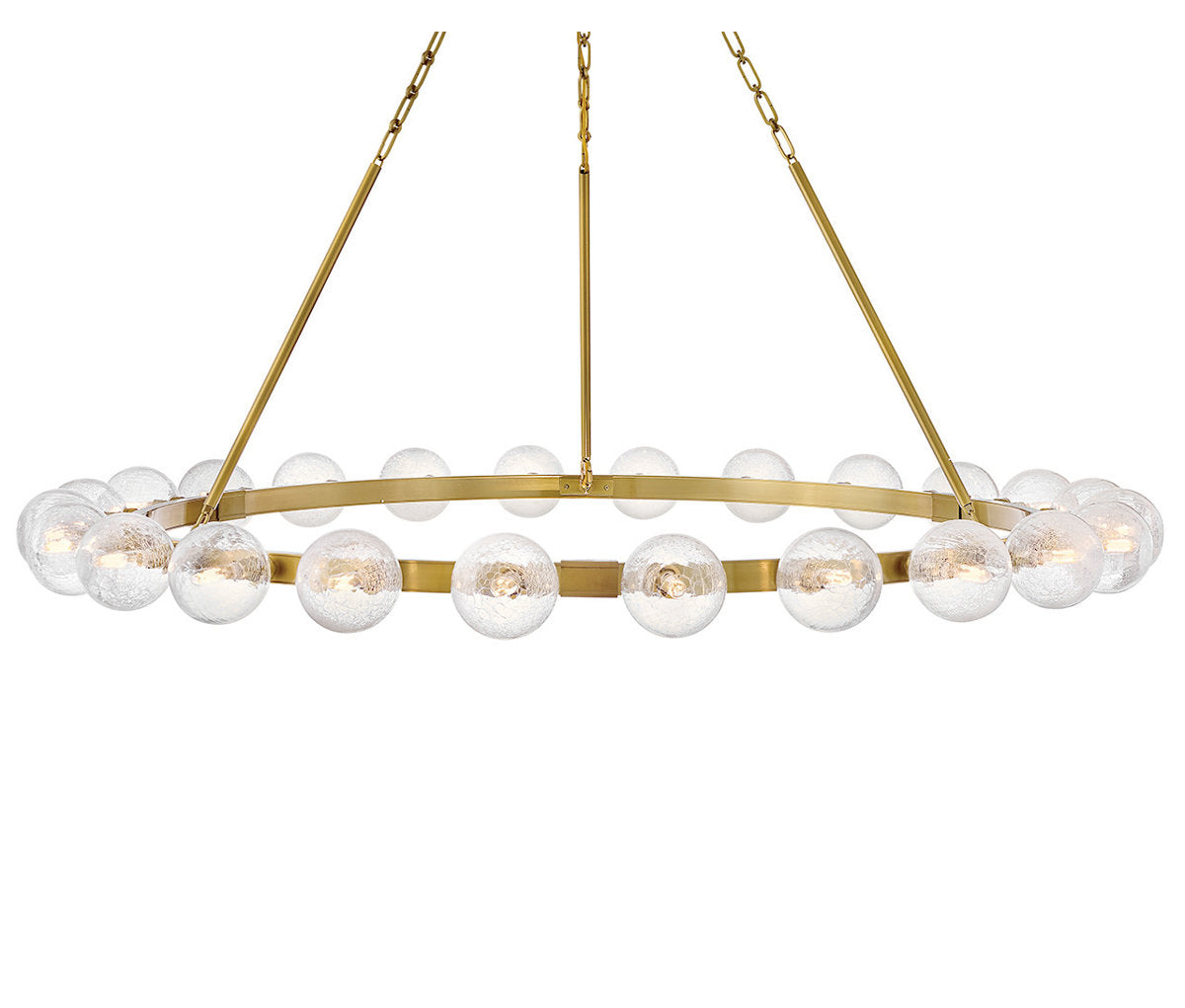 Coco 24 - Light Steel Dimmable Wagon Wheel Chandelier
