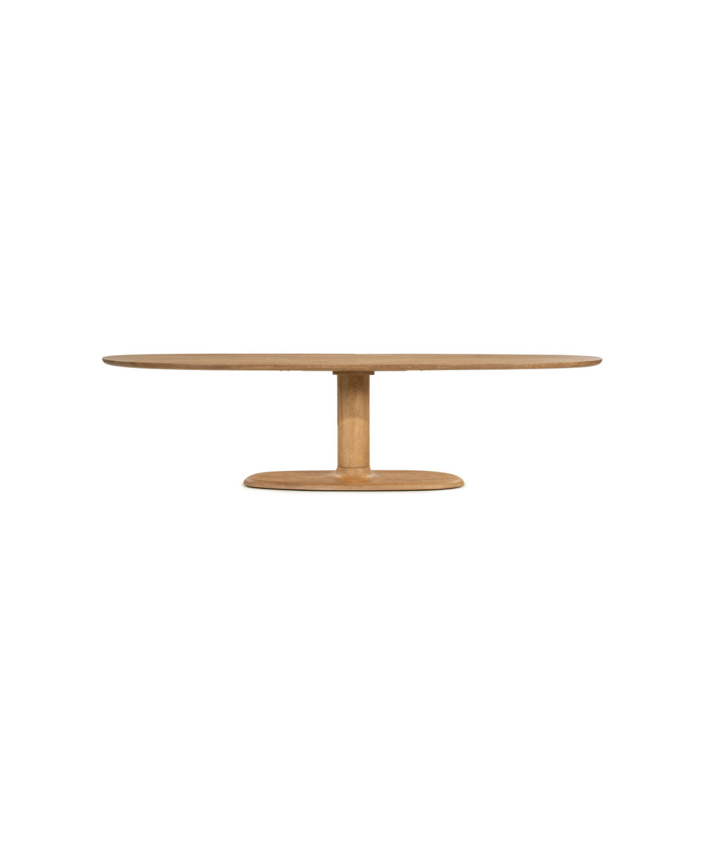 Coco Oval Solid Wood Dining Table