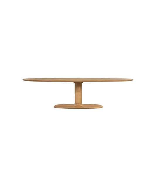 Coco Oval Solid Wood Dining Table