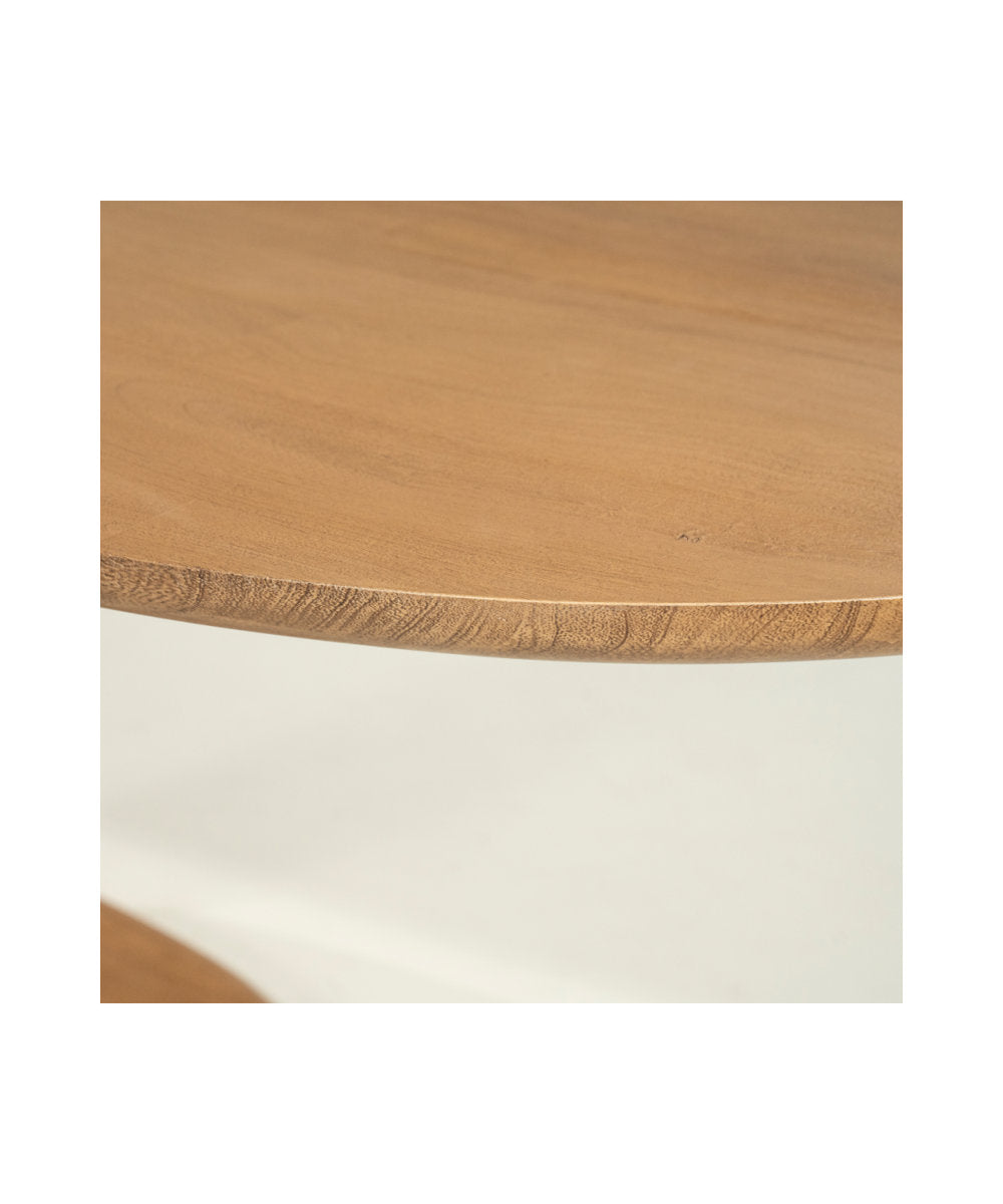 Coco Oval Solid Wood Dining Table