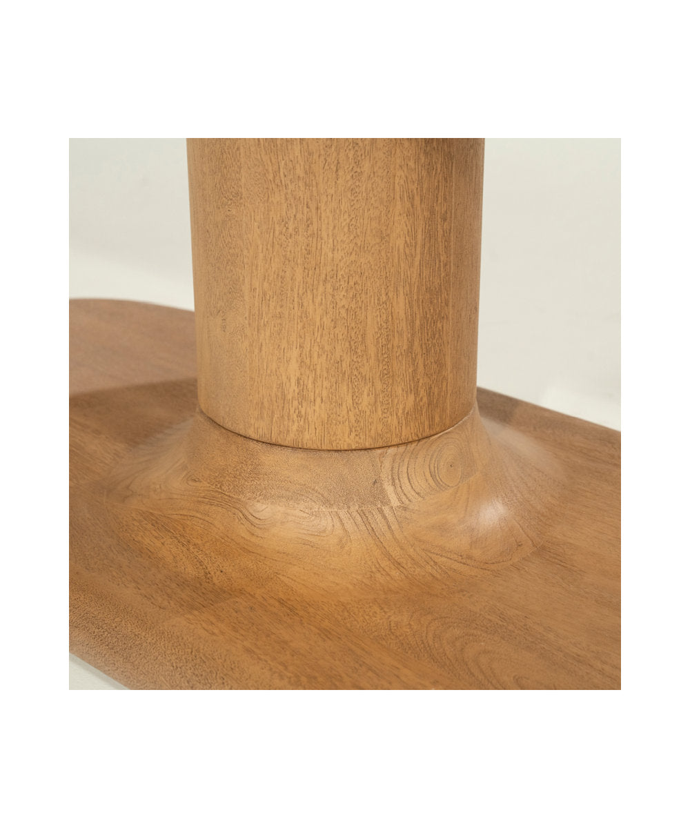 Coco Oval Solid Wood Dining Table