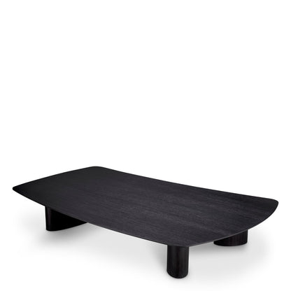 Coffee Table Bergman Charcoal Gray Oak Veneer - Legs Set Of 3