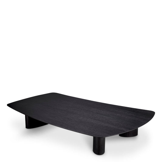 Coffee Table Bergman Charcoal Gray Oak Veneer - Legs Set Of 3
