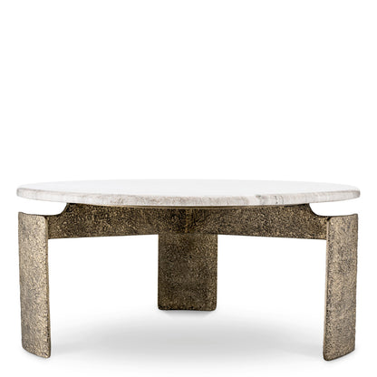 Coffee Table Bodega Antique Brass Finish