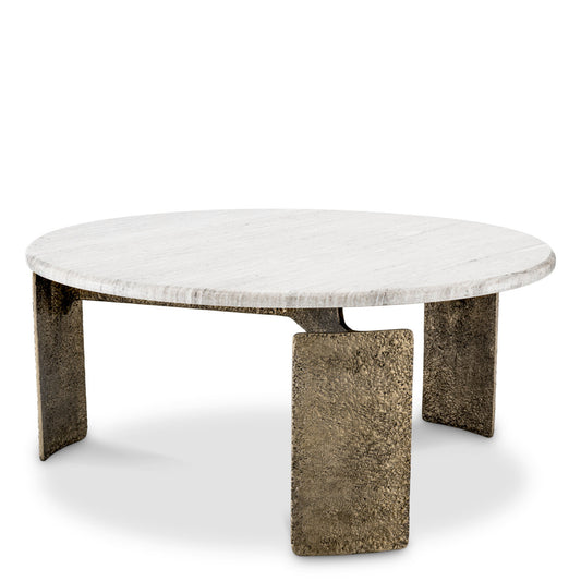 Coffee Table Bodega Antique Brass Finish