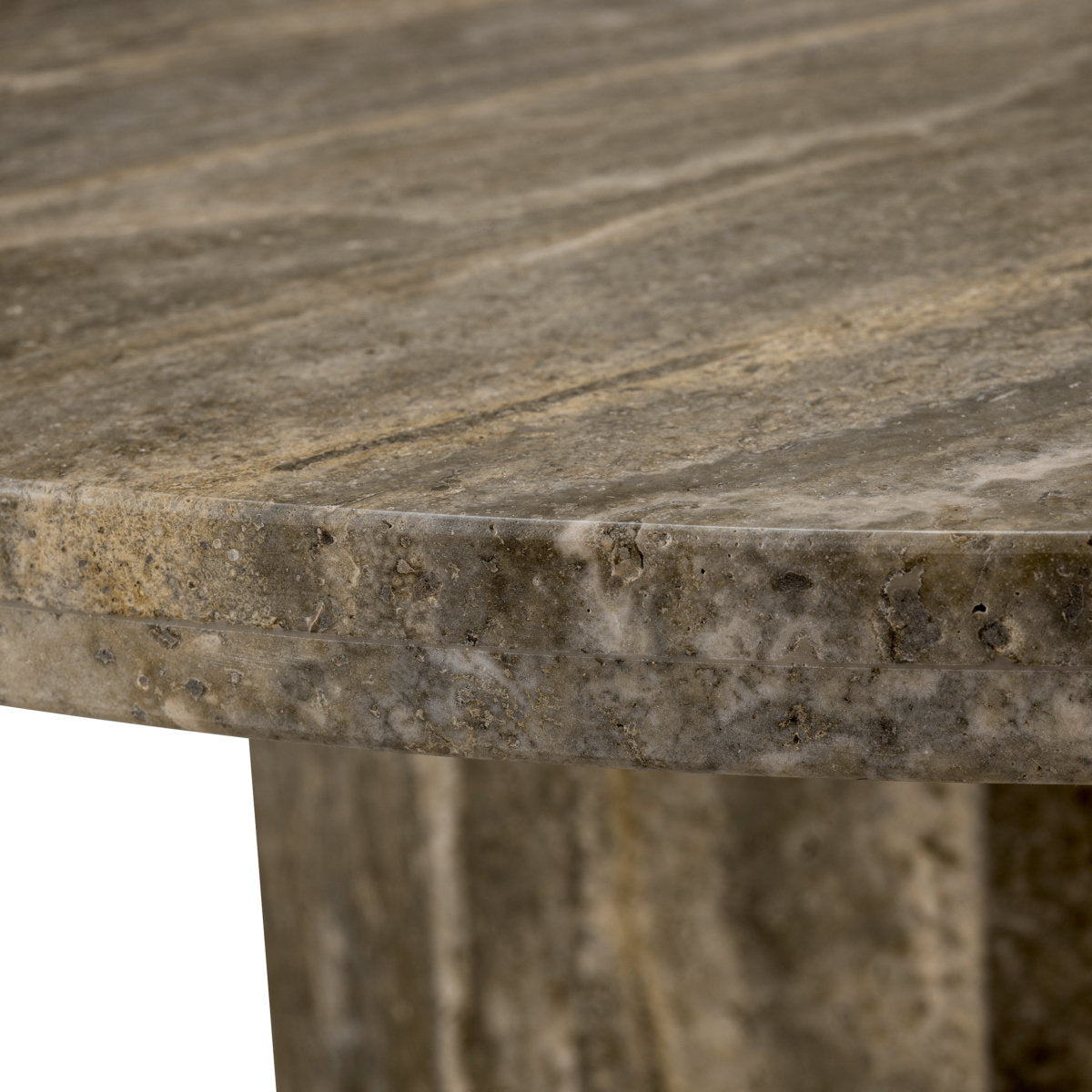 Coffee Table Florence Silver Travertine