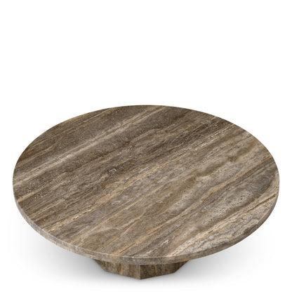 Coffee Table Florence Silver Travertine