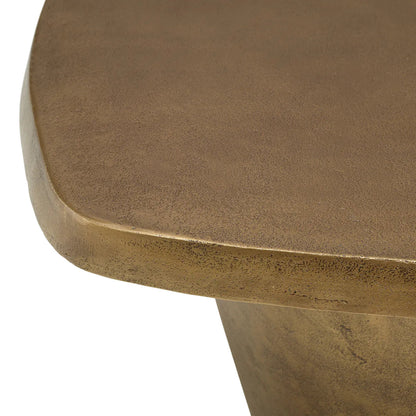 Coffee Table Pierro Vintage Brass Finish