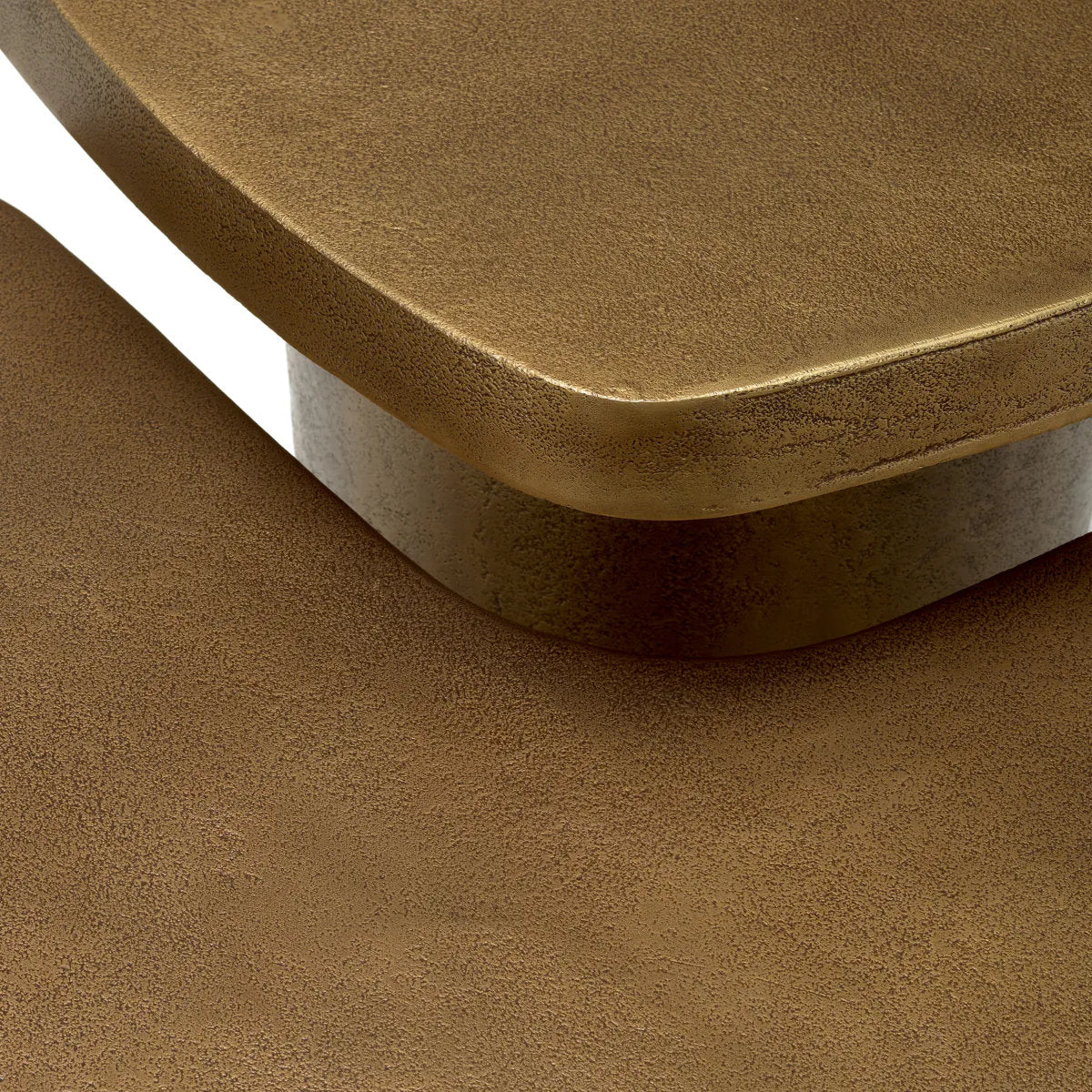 Coffee Table Pierro Vintage Brass Finish