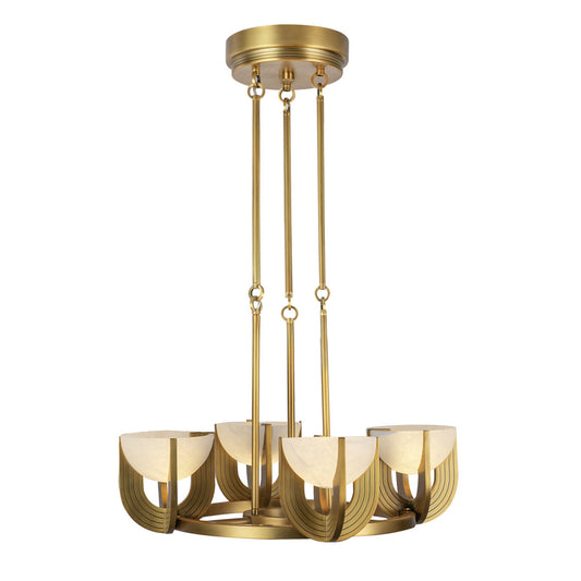 Colette Steel LED Chandelier by Elisa Carlucci