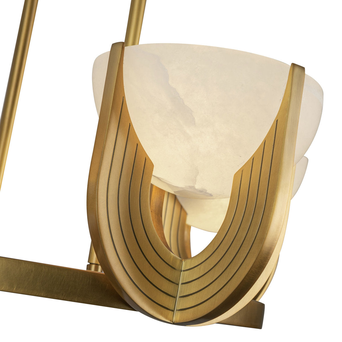 Colette Steel LED Chandelier by Elisa Carlucci