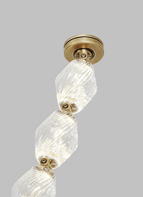 Collier 1 - Light LED Chandelier