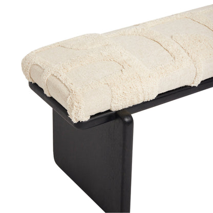 Collier Upholstered Bench