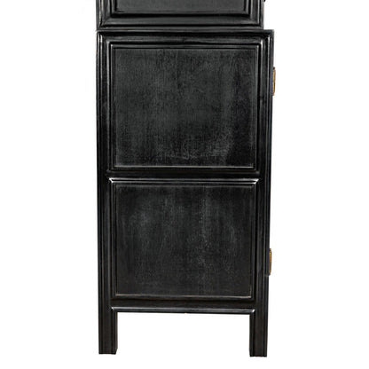 Colonial Solid Wood China Cabinet