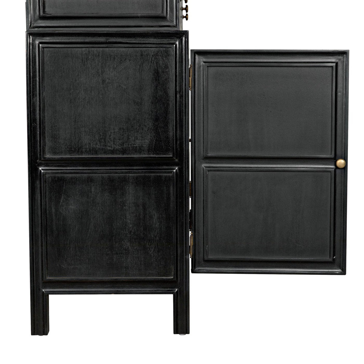 Colonial Solid Wood China Cabinet