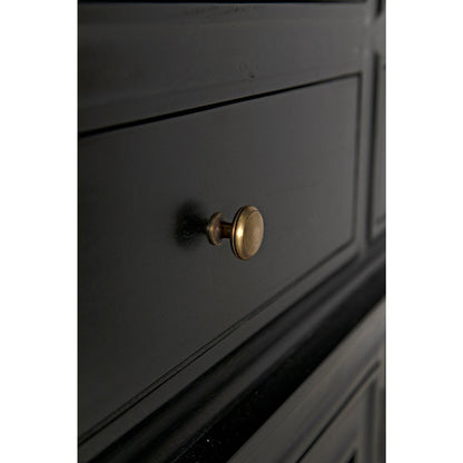 Colonial Solid Wood China Cabinet